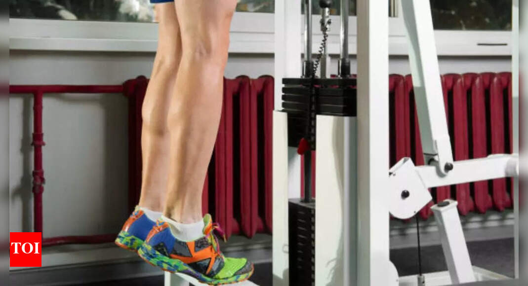 Calf raises exercise for blood sugar control