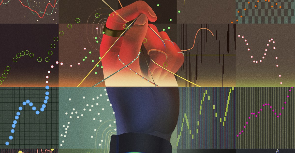 Overwhelmed by multiple health trackers on body and data screens