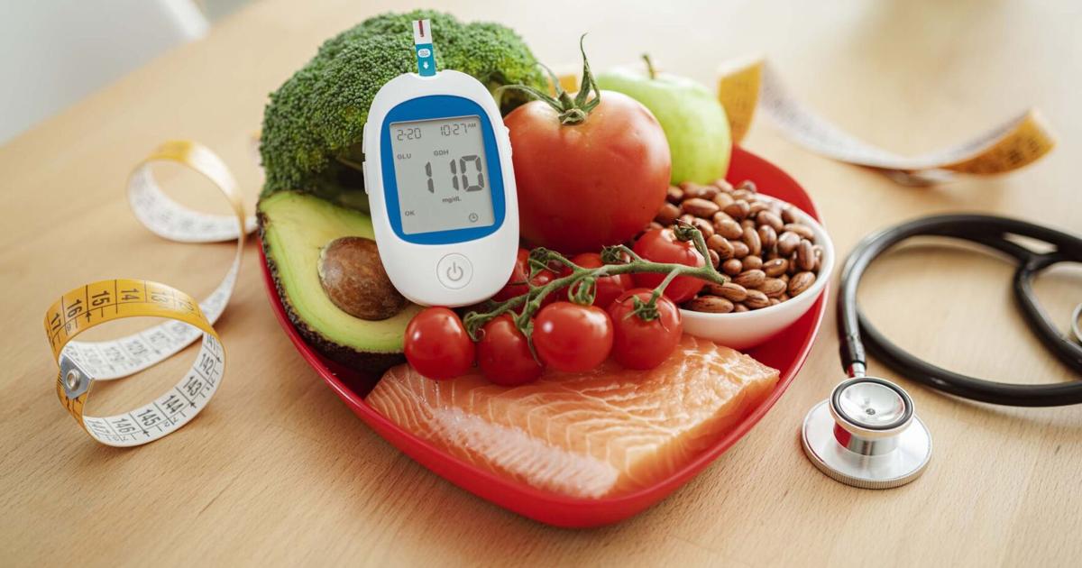 Balanced diet meal plan for type 2 diabetes management
