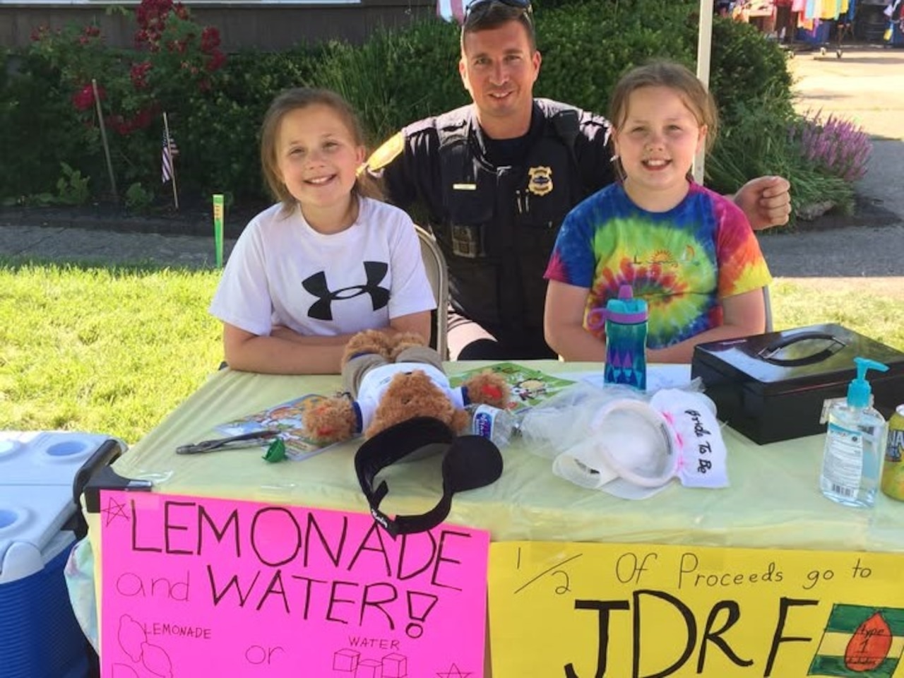 Type 1 Diabetes Fundraiser Lemonade Stand