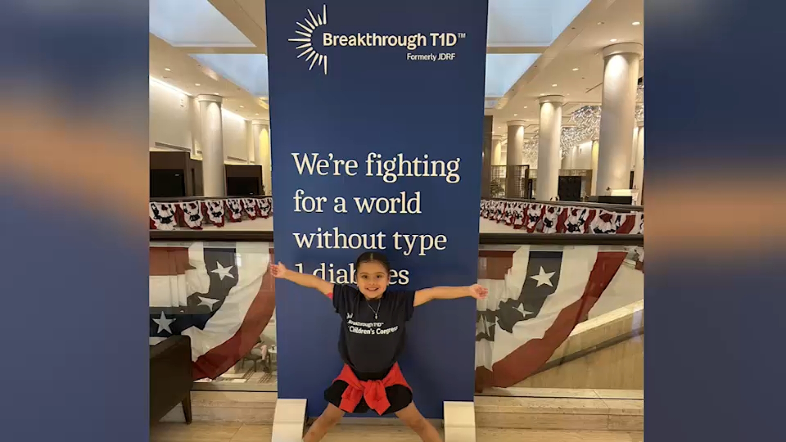 Six-year-old girl advocates for Type 1 diabetes research funding on Capitol Hill